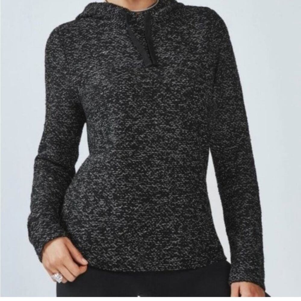 Fabletics Charcoal Marled Yukon Lined Hoodie size Small